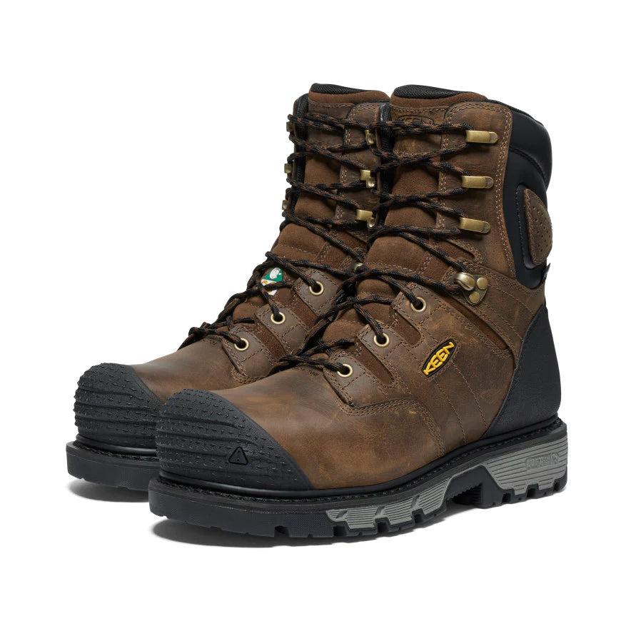 KEEN Utility Men’s CSA Camden 8” Composite Toe Waterproof Work Boots