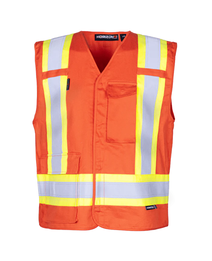 Hi-Vis Fire Resistant Safety Vest